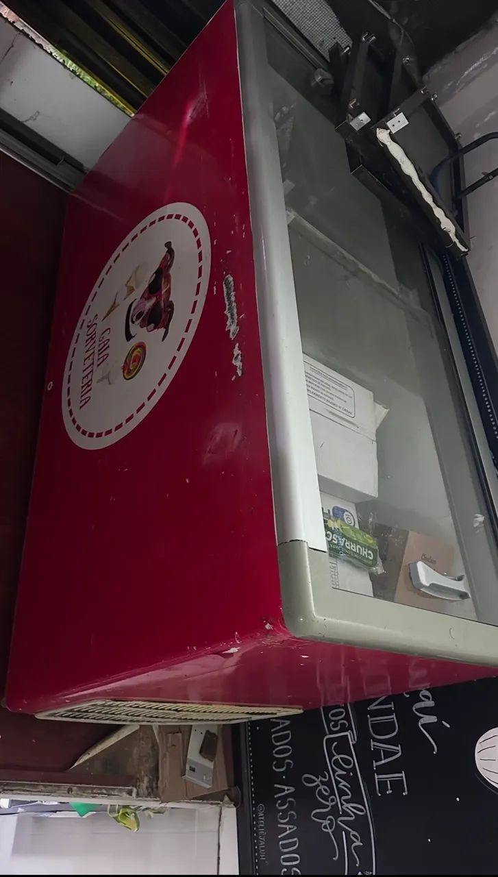 Freezer Expositor Vertical Sorvete/Congelados 220V - Funcionando Perfeitamente - Foto 2