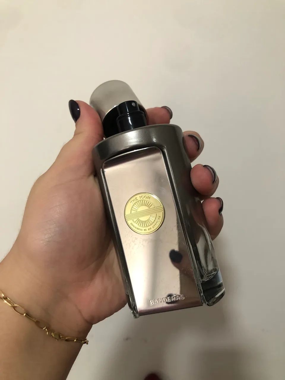 Frasco Puro do perfume Banderas The Icon Elixir Eau de Parfum 100ml - Foto 3