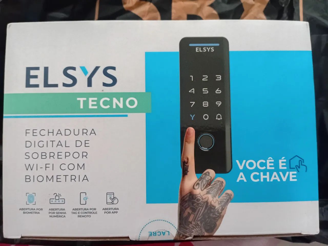 Fechadura Digital Elsys Tecno  - Foto 4