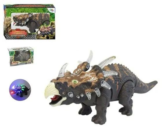 dinossauro estiracossauro com movimento som e luz