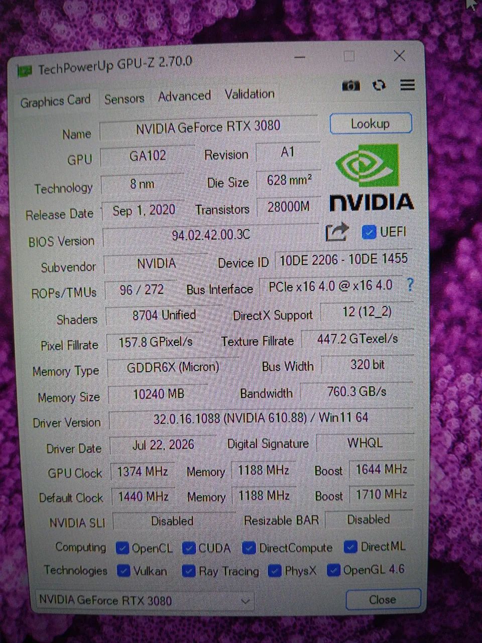 Rtx 3080 10GB - Peças de Hardware - Colônia Santo Antônio, Manaus