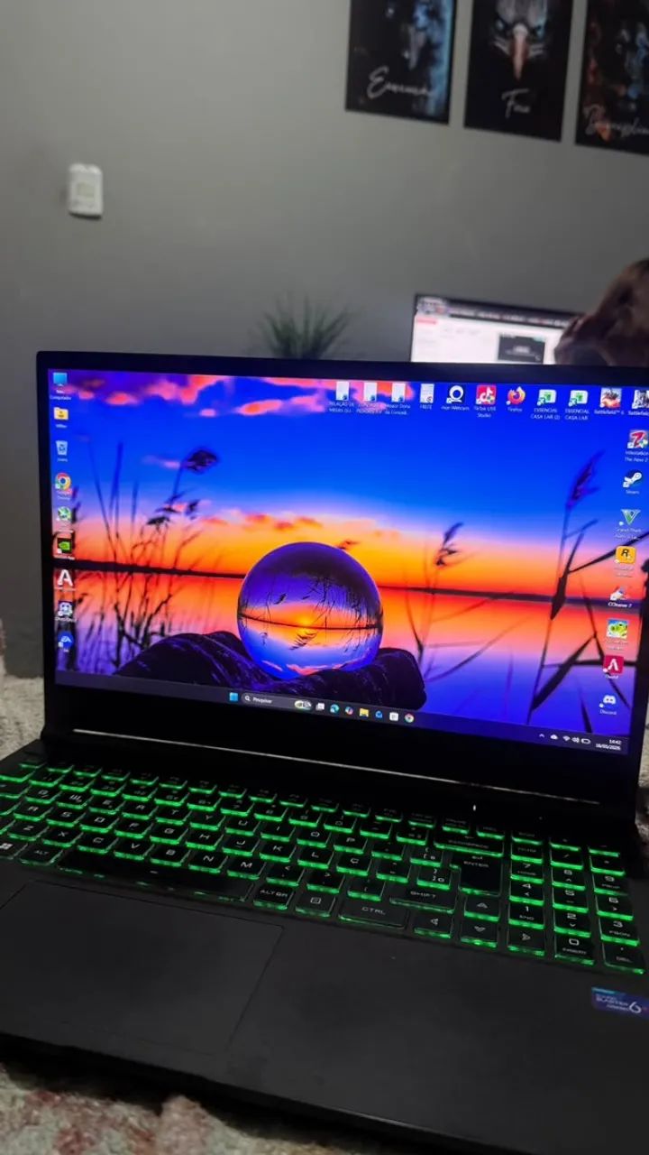 Notebook Avell A70 Mob RTX 3060+ Intel I7 11800H - Foto 2