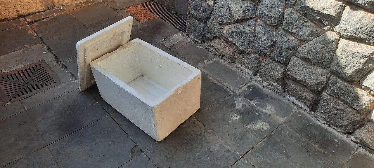 Caixas de isopor