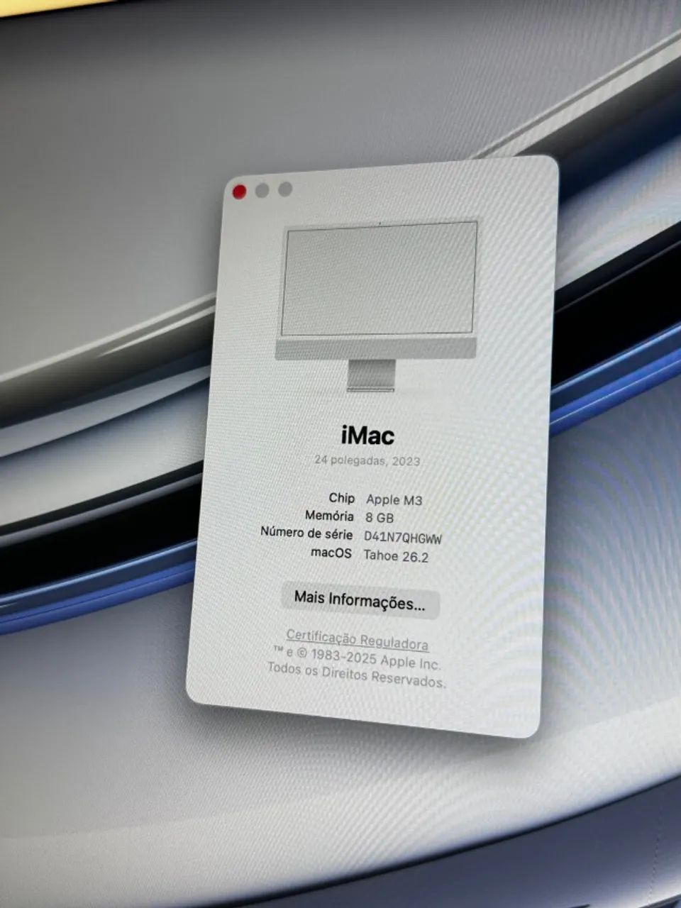 (Vendo ou troco) iMac M3 impecável com 6 meses de garantia  - Foto 5