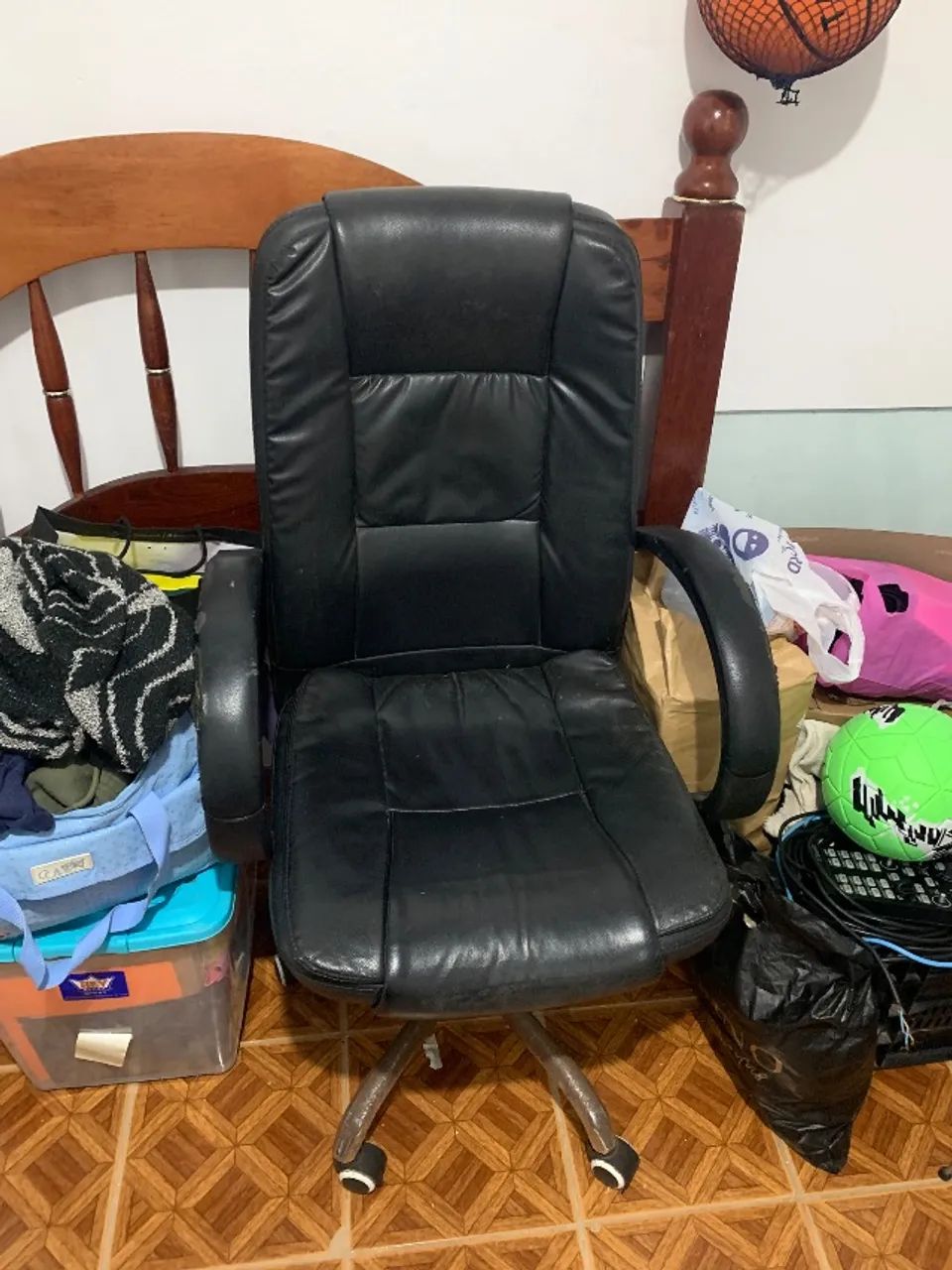 Cadeira giratória escritório 
