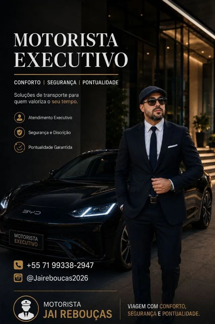Motorista Executivo em João Pessoa 