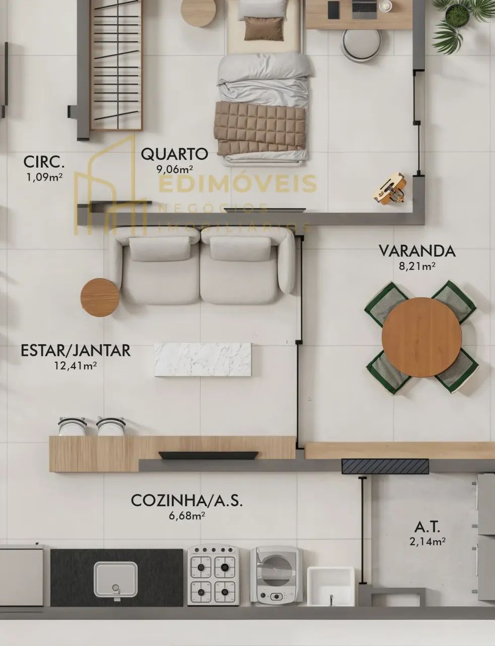 Seu futuro começa aqui: apartamento de 2 quartos no De Fátima, Serra, esperando por você! - Foto 6