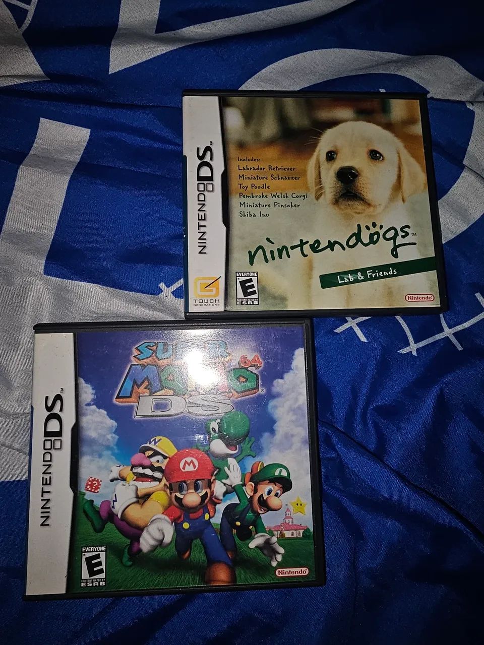 Mario 64 ds e nintendodogs ds