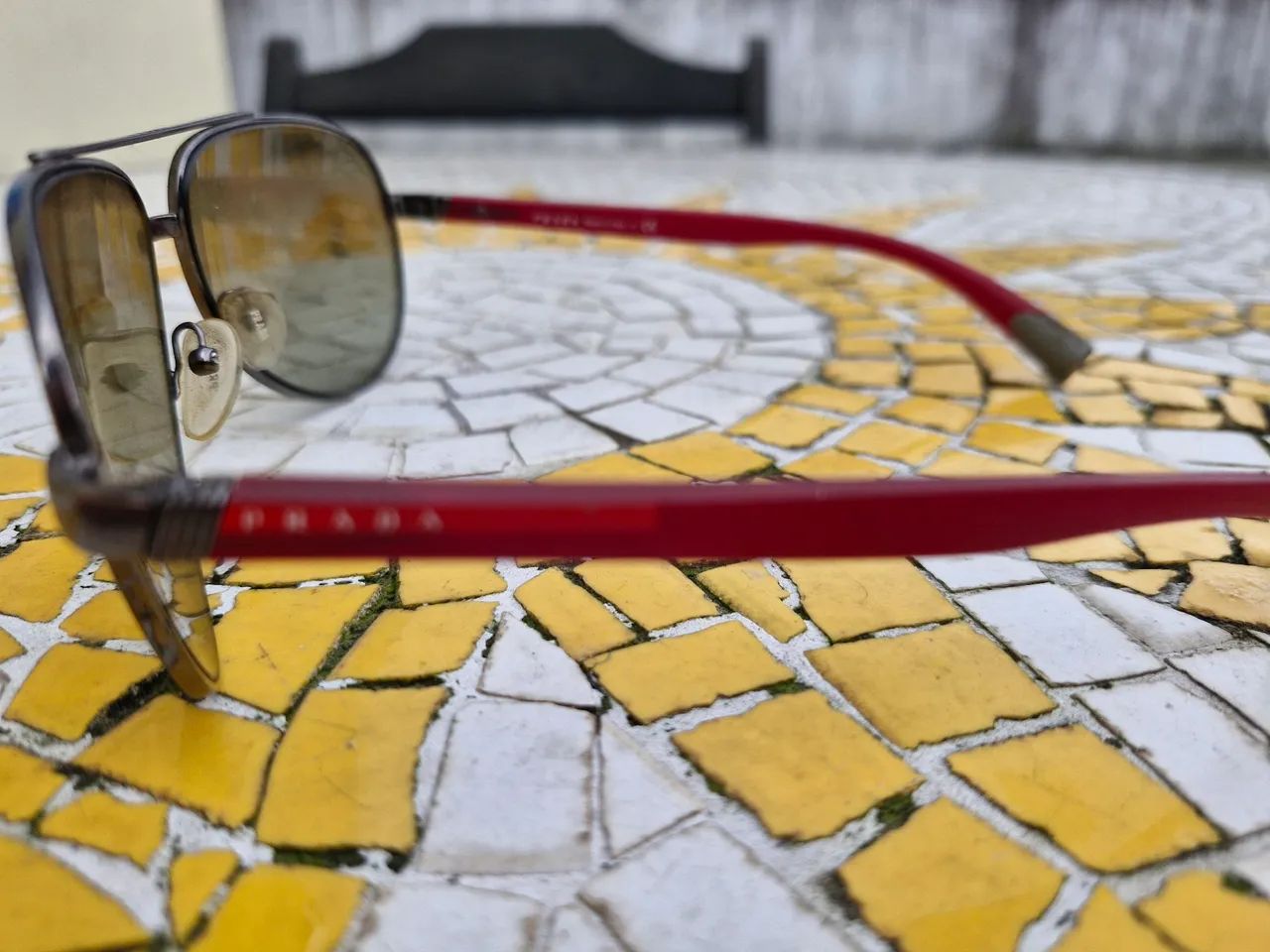 Oculos escuro Prada SPS 51N 63 5av-3m1 135 2N - Foto 4