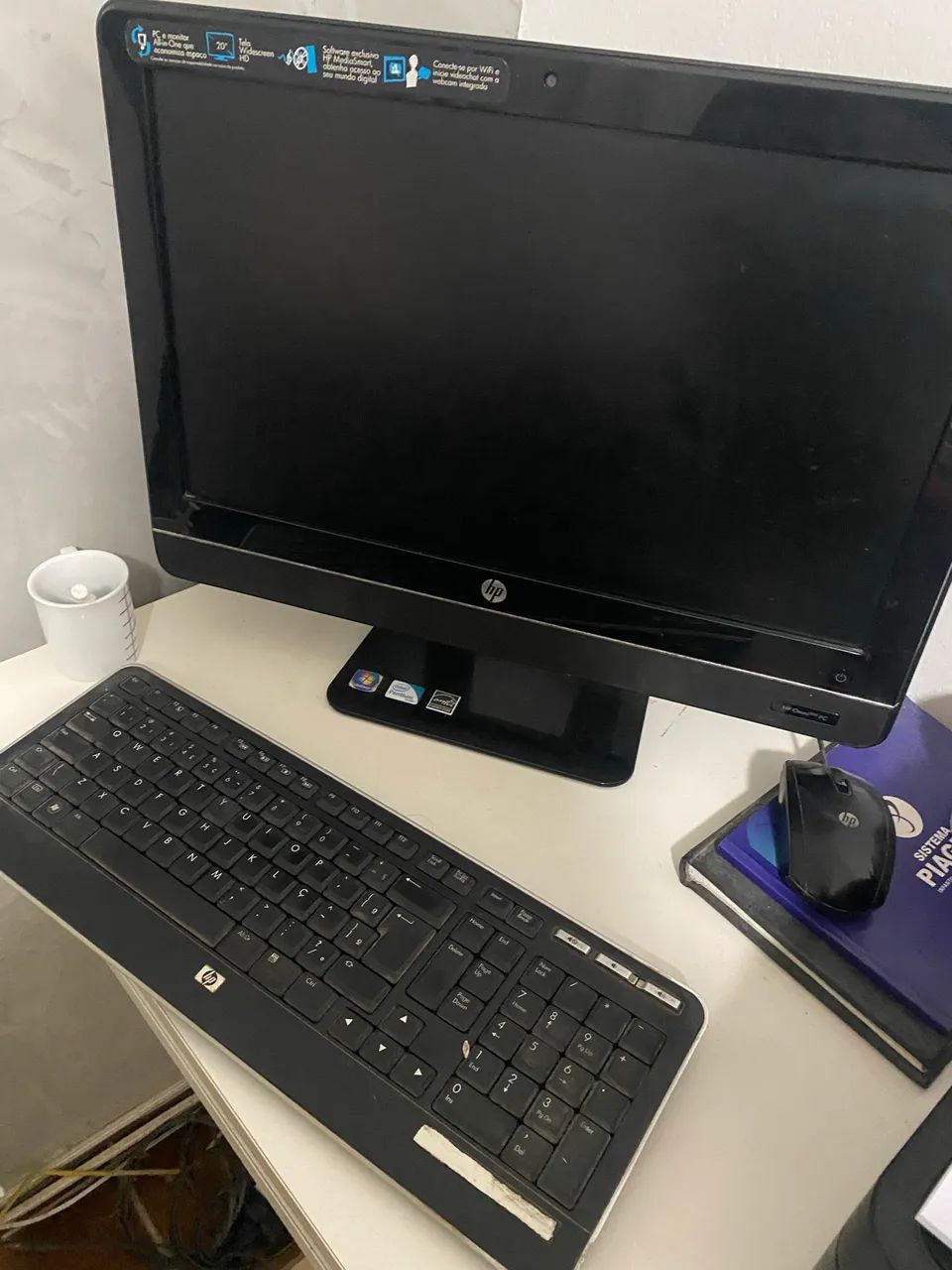 ? Computador HP All-in-One 20? - R$ 500 - Foto 2