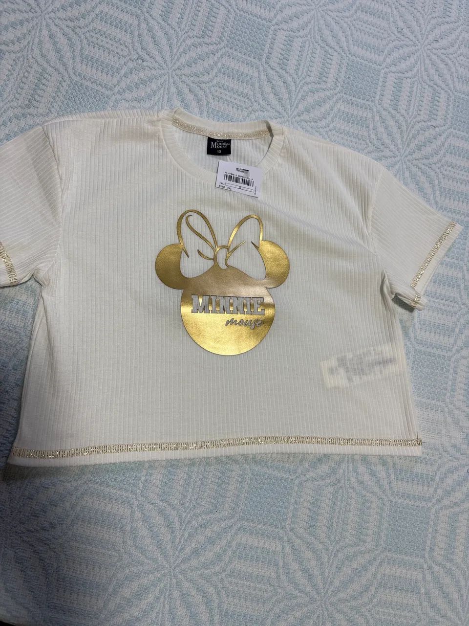 Croped Minnie Mouse infantil 