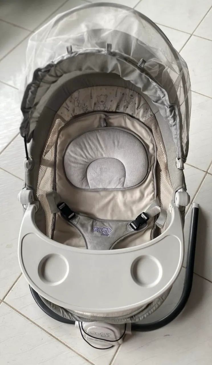 Cadeira Balanço para Bebê com Música