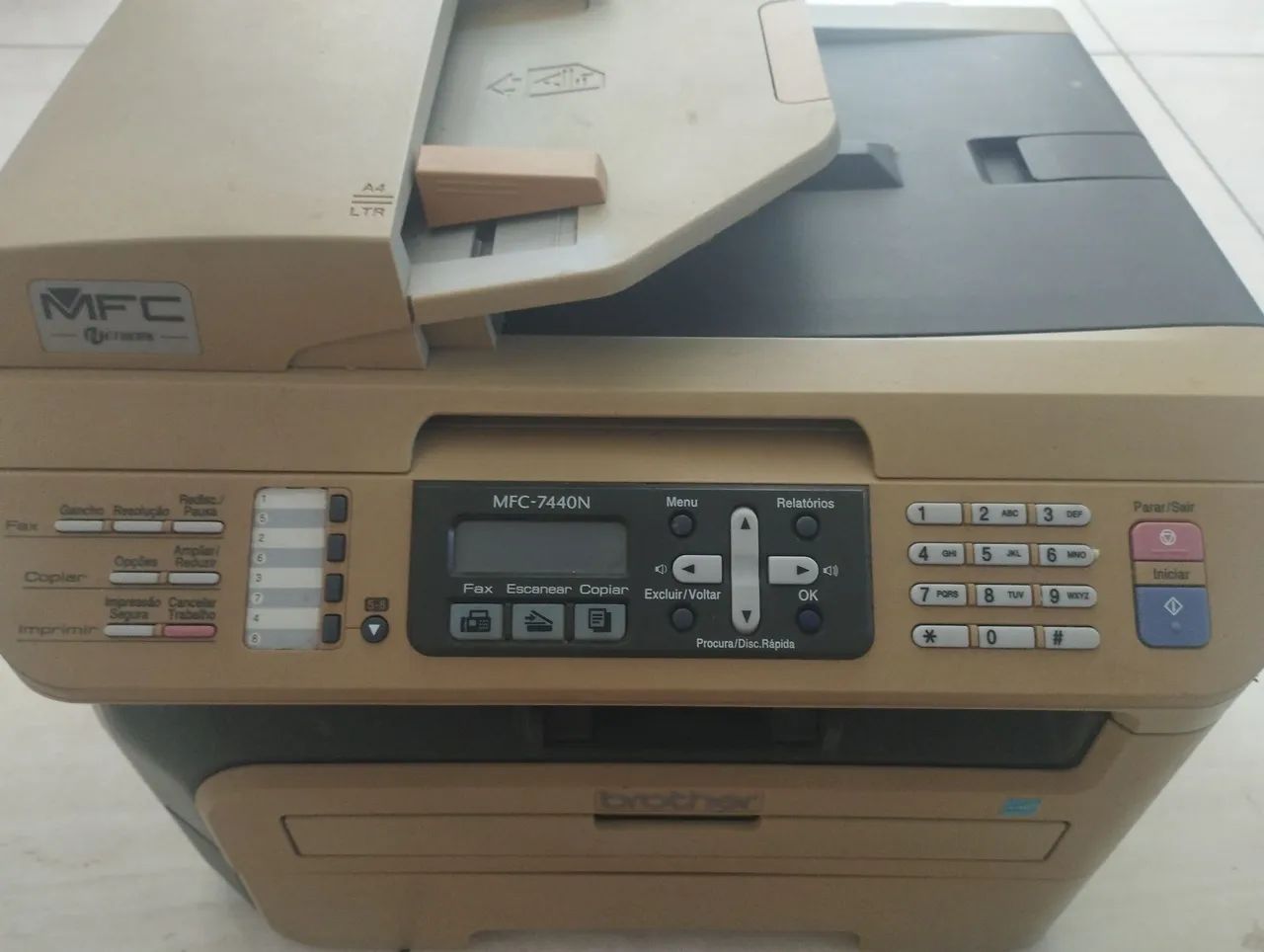 Impressora Brother MFC7440N Usada - Foto 3