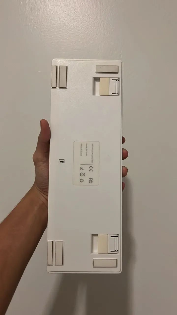 Teclado Mecânico BW-KB1 60% Branco  - Foto 4
