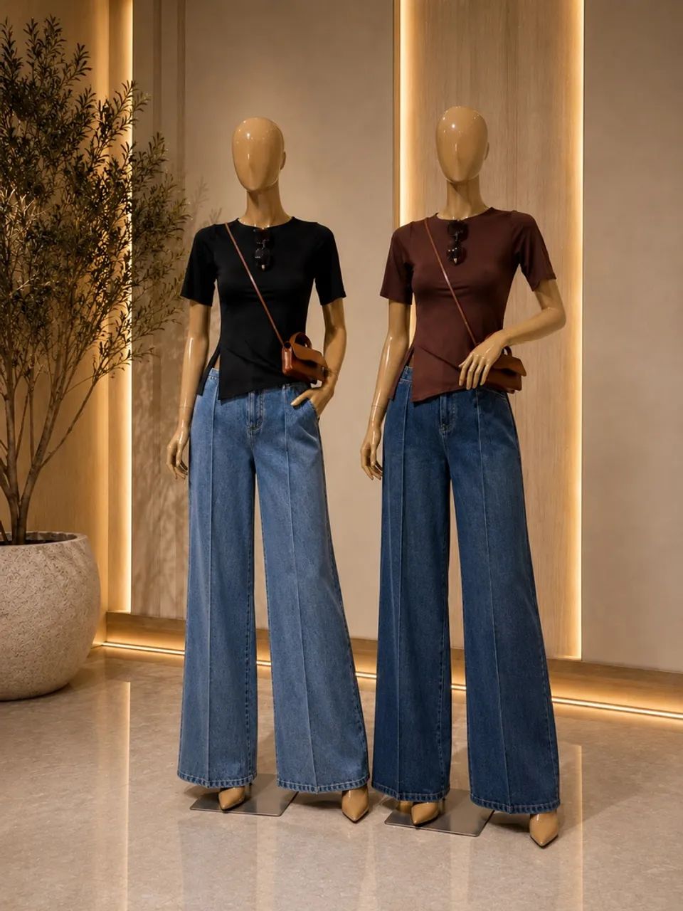 Blusas e cropped blogueira p.m - Foto 4