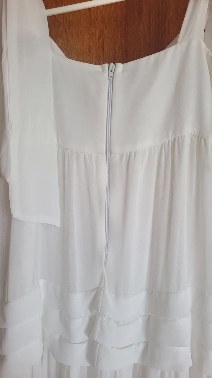 Vestido LITT off white Tam.  36/38 - Foto 4