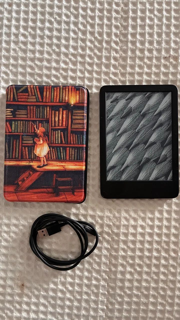 Kindle 11ª geração 16 GB + capa - Foto 3
