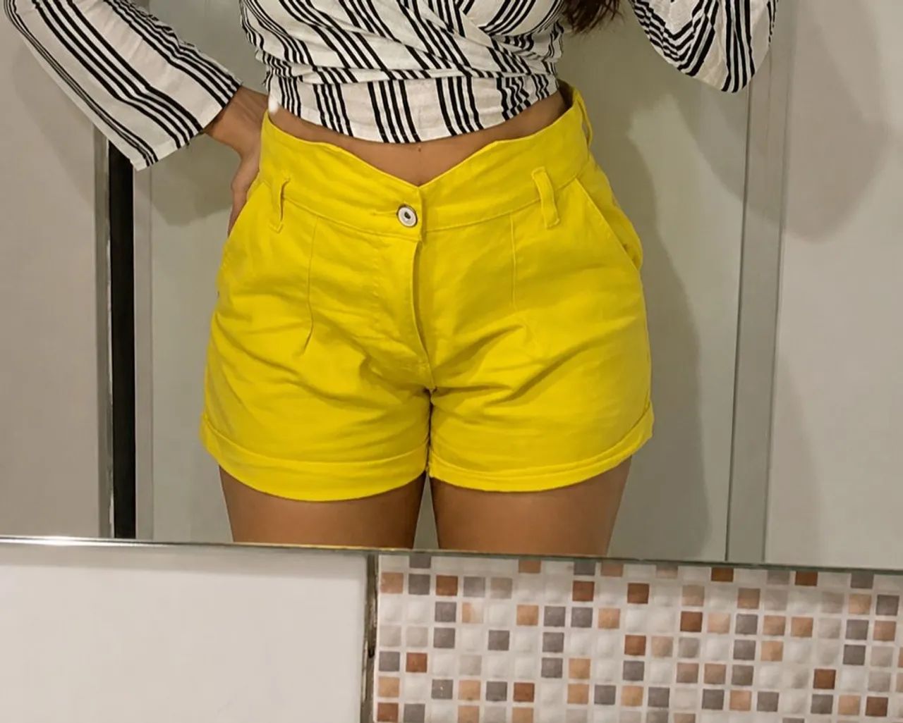 Short 100%algodao - Foto 2
