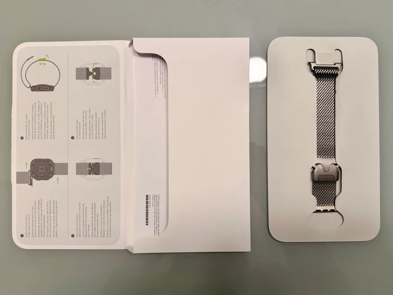 Pulseira Apple Watch Natural Titanium Milanese Loop - Foto 2