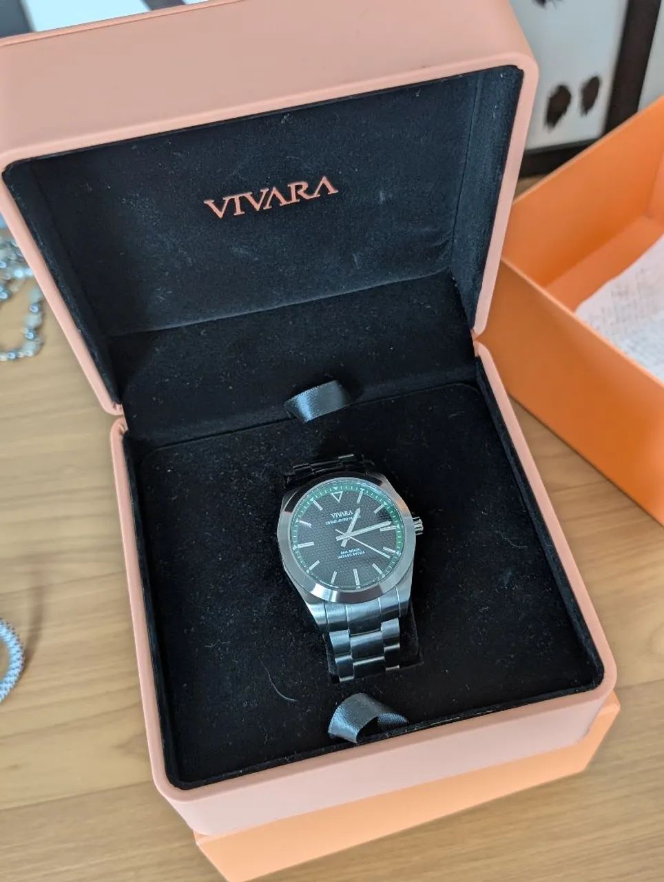 Relógio Vivara masculino 44mm - Foto 4