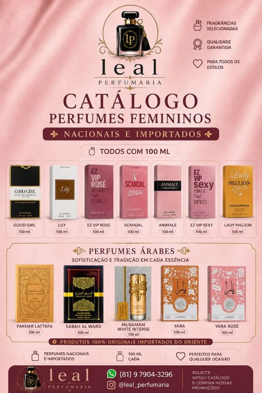 Perfumes Primeira Linha 