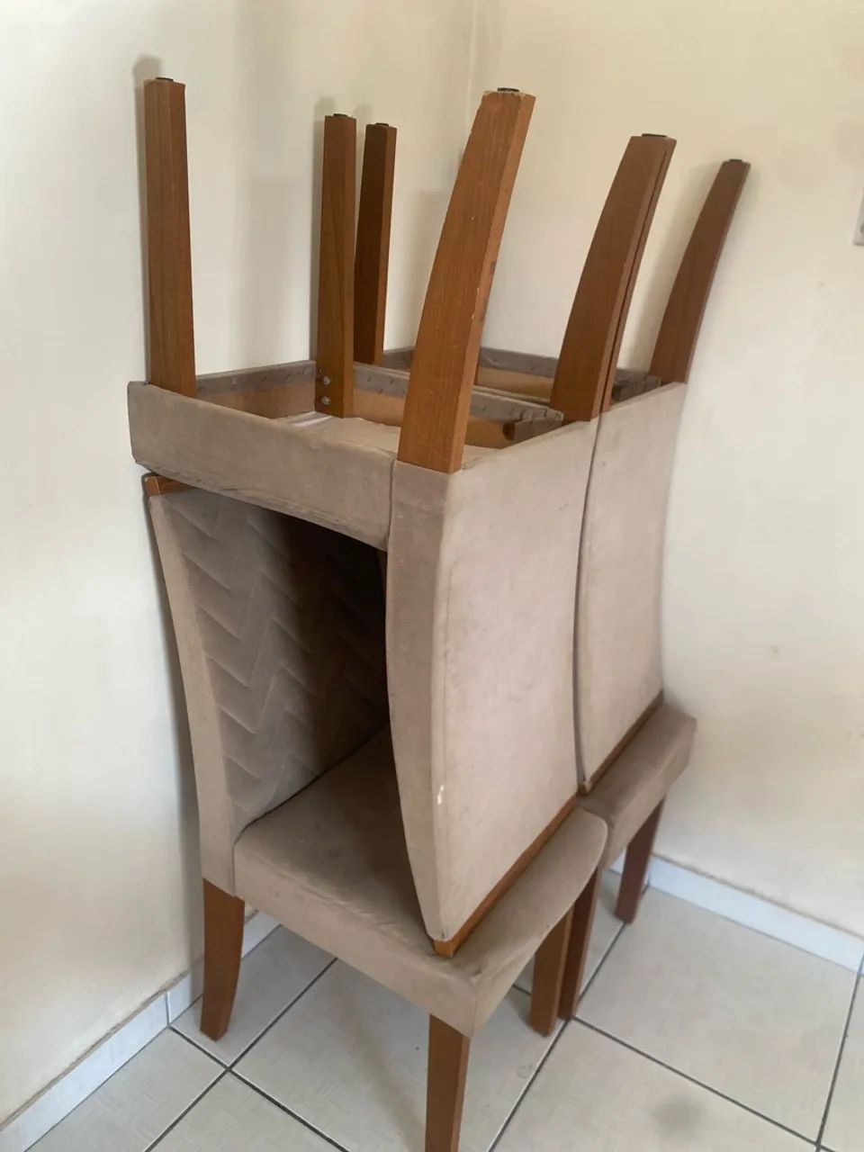 4 cadeira de mesa de cozinha  - Foto 2