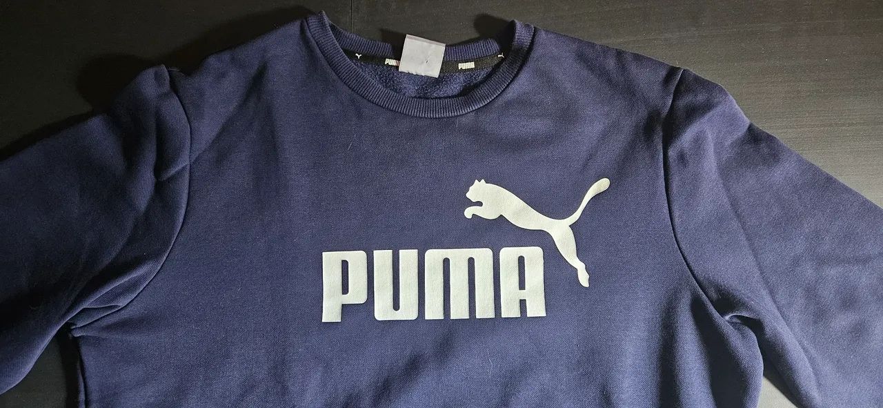 Moletom Puma azul M - Foto 3