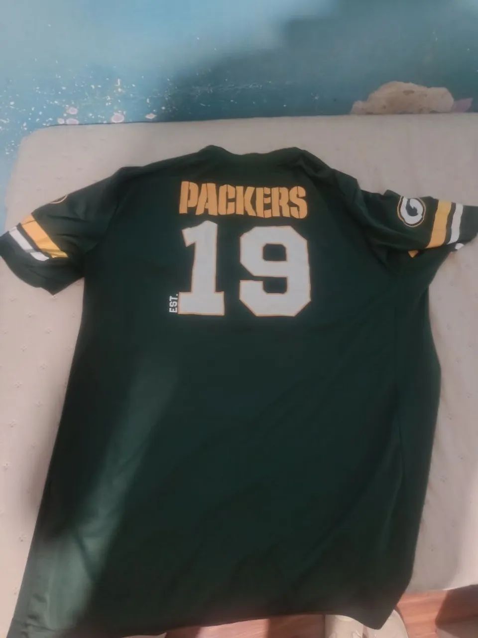 camisa de futebol americano packers - Foto 3