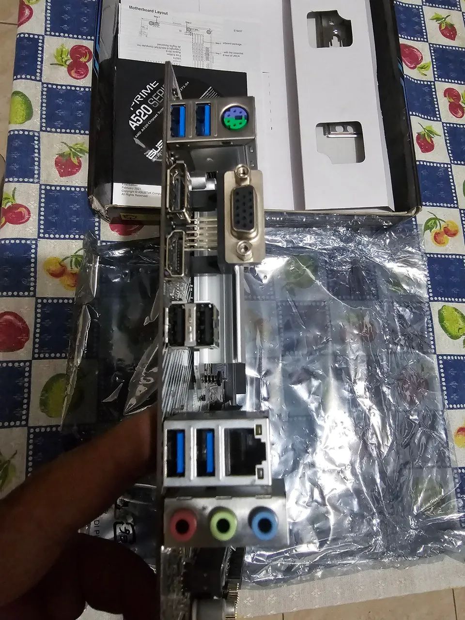 Placa mãe Aus AM4 nova  - Foto 4