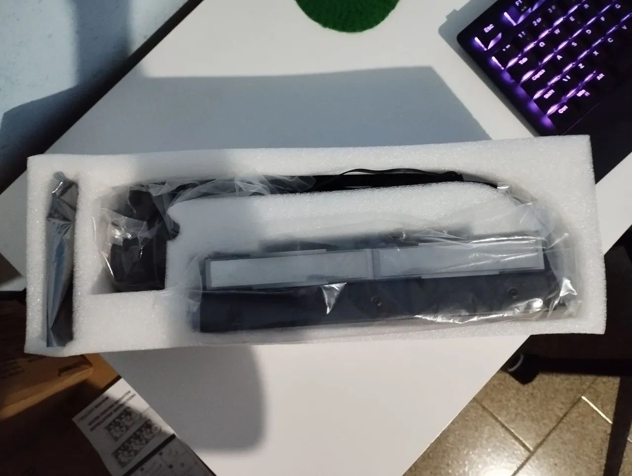 Water Cooler Teucer ARGB 240mm Dual Fan - Intel e AMD Completo - Foto 2
