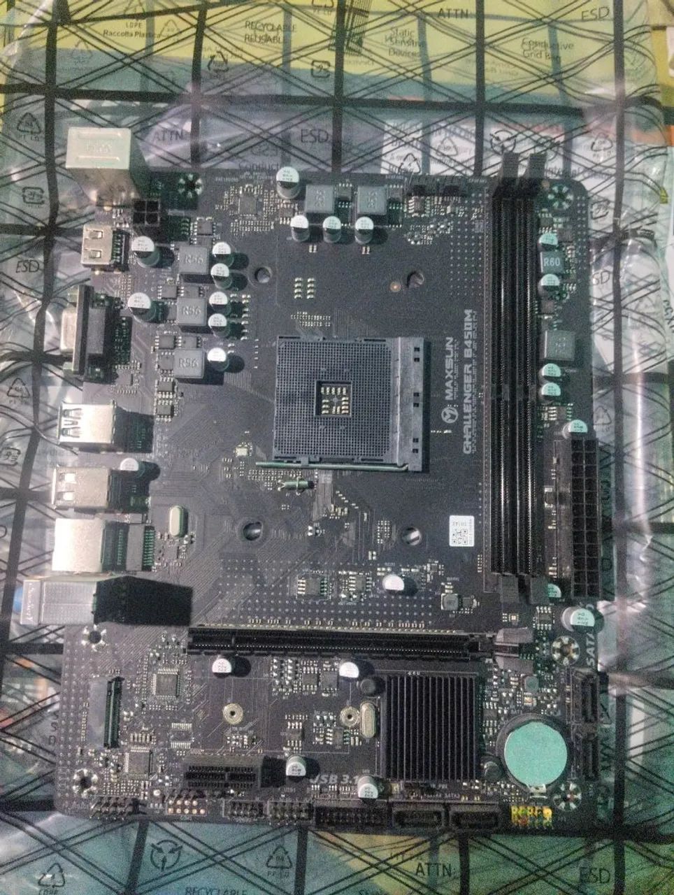 Placa mãe B450m