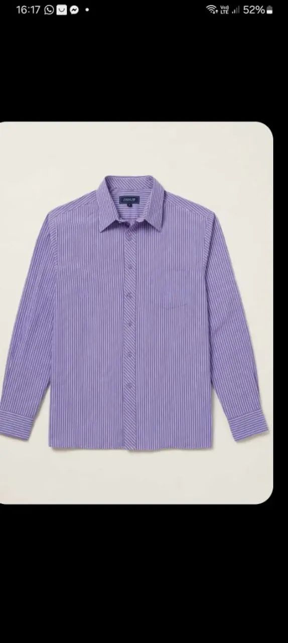 Camisa semi nova masculina plus size 