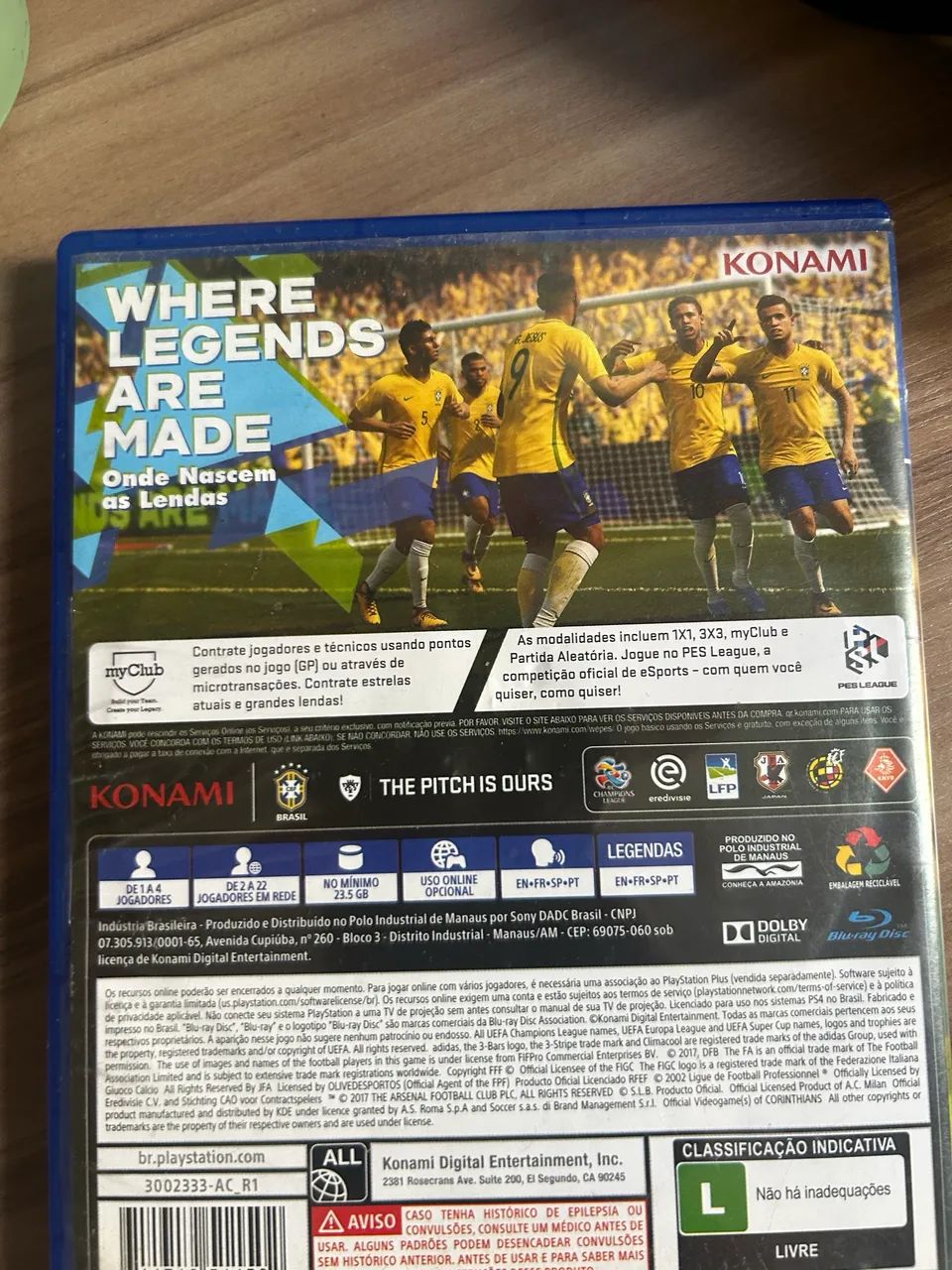 Pes 2018 para ps4  - Foto 2