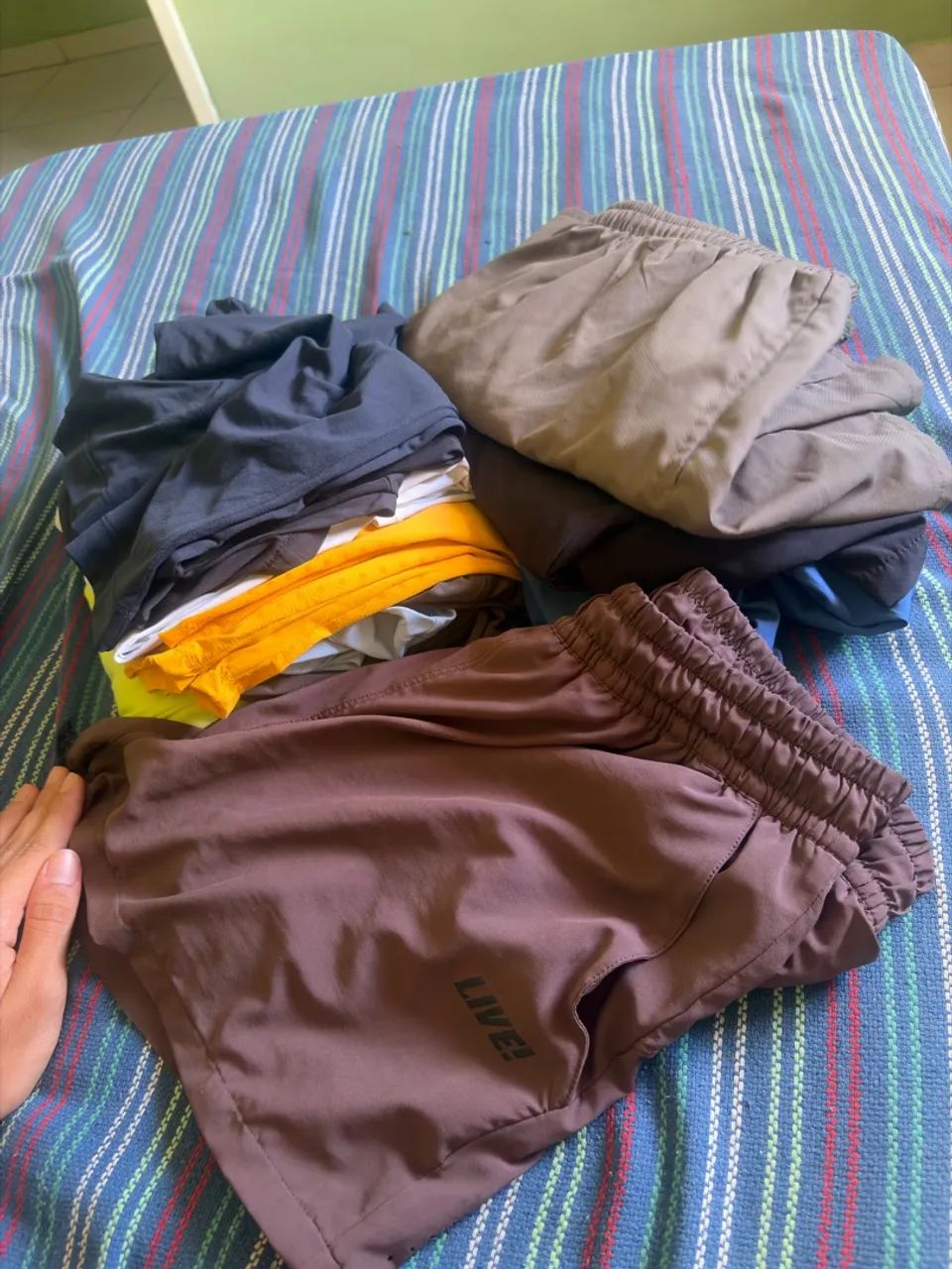 Roupas de treino masculinas 