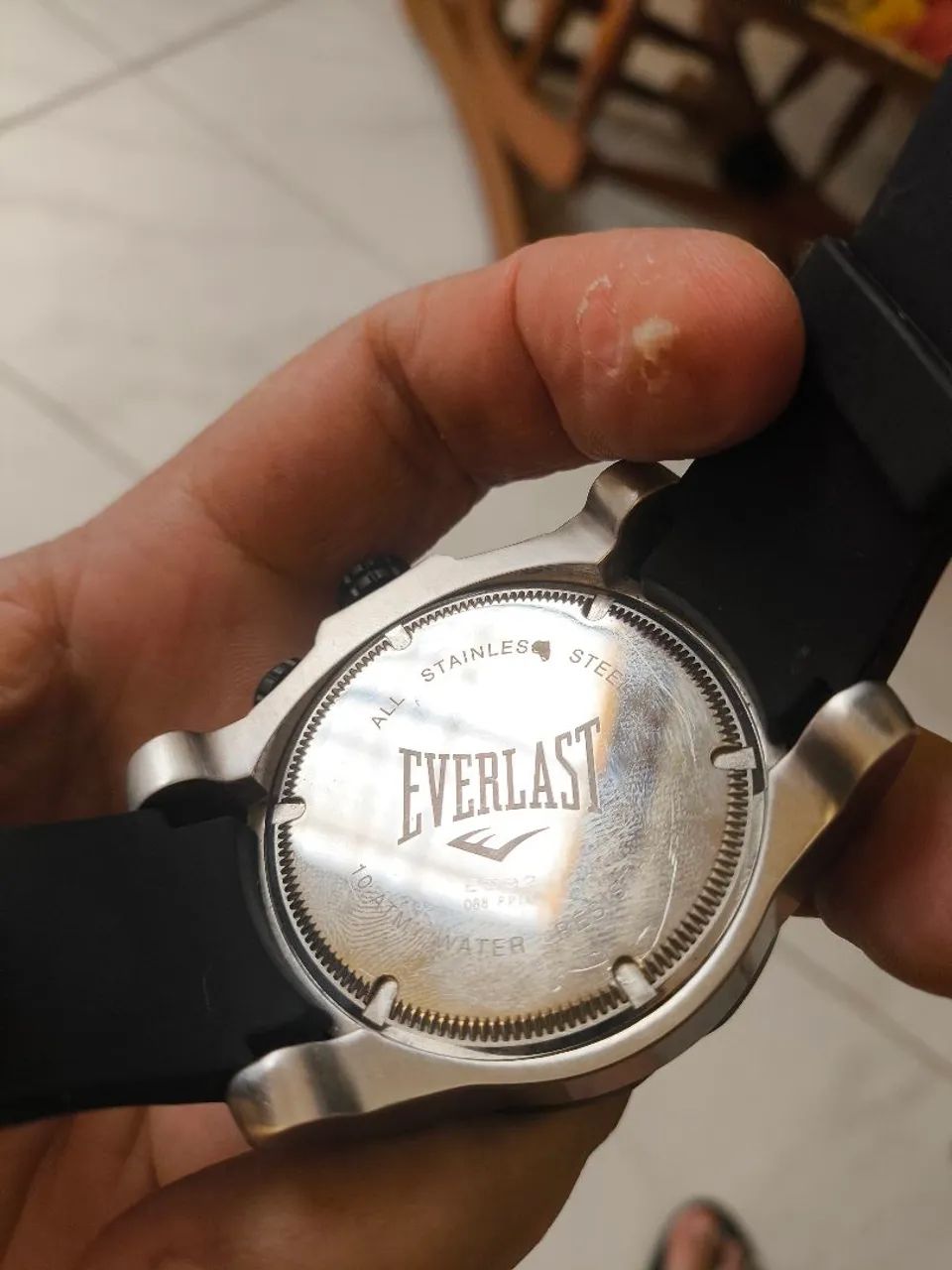 Relógio Everlast GMT 100metros Oversized - Foto 5