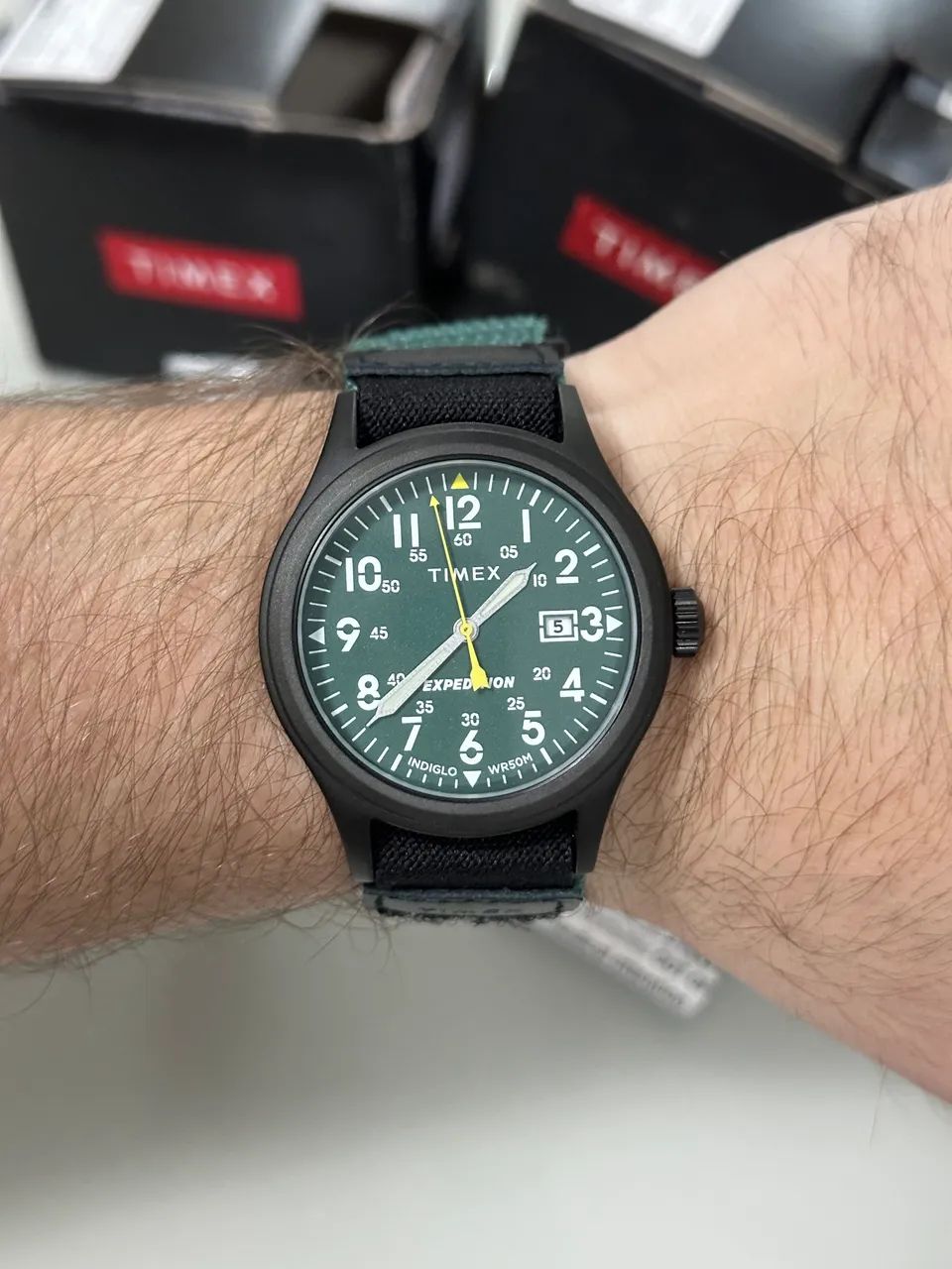 Relógio Timex expedition Green novo
