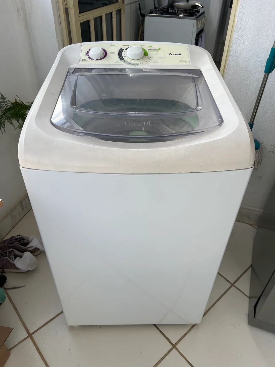 Máquina de lavar roupa Cônsul 8kg