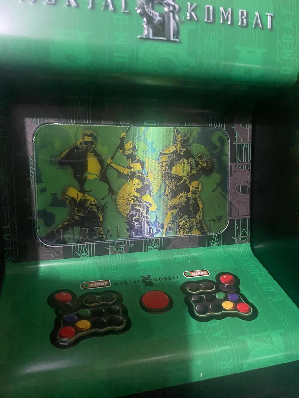Balde Mortal Kombat Arcade Fliperama - Cinepolis  - Foto 3
