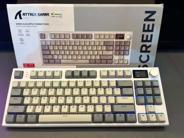 Teclado Attack Shark K86 NOVO