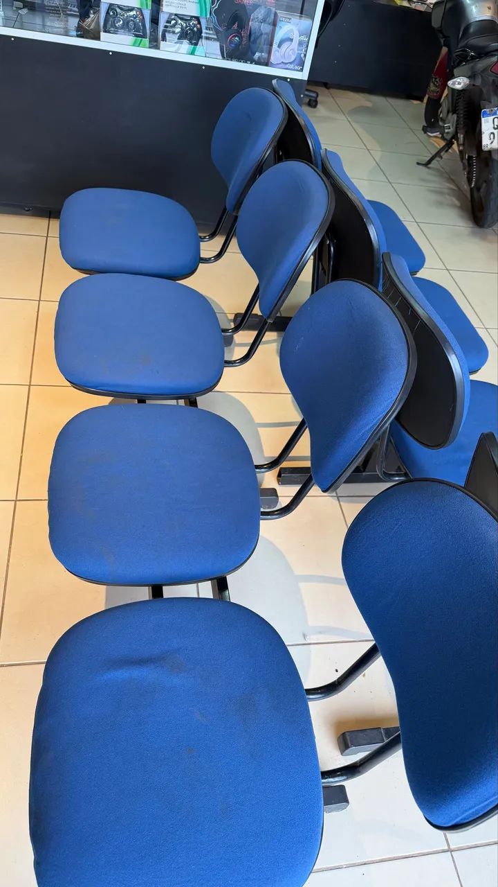 Longarina 4 cadeiras - Foto 2