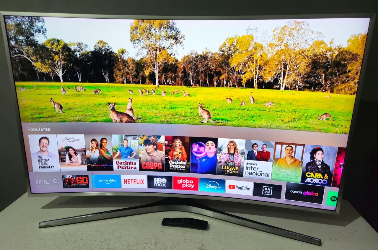 Smart TV Samsung 50" 4K UHD Curved - Foto 5