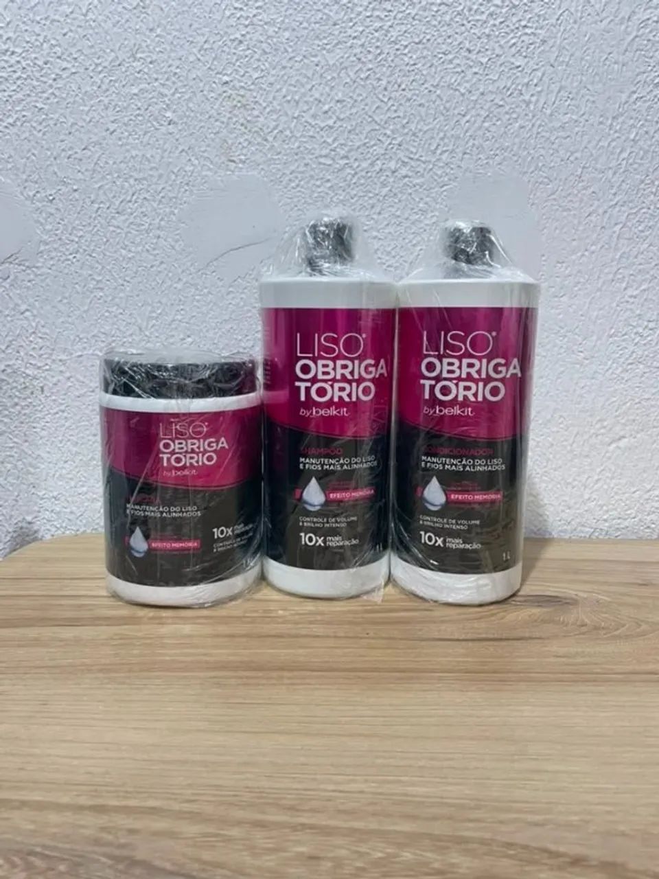 Kit Profissional 3 Itens Liso Obrigatório 1L - Foto 3