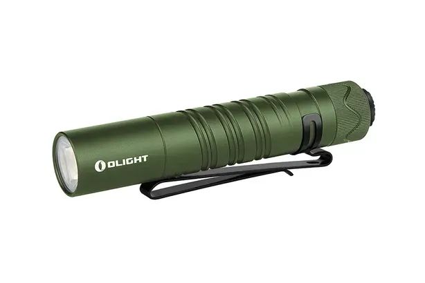 anterna LED recarregável Olight Limited Edition i5R EOS EDC, verde oliva, 350 lúmens