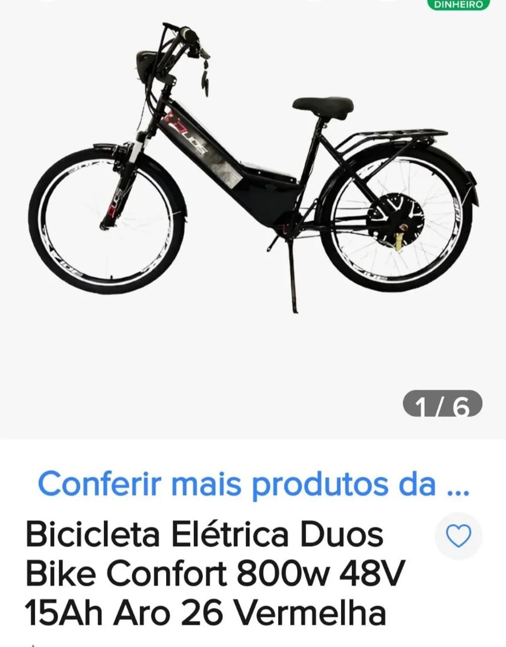 Bicicleta elétrica 