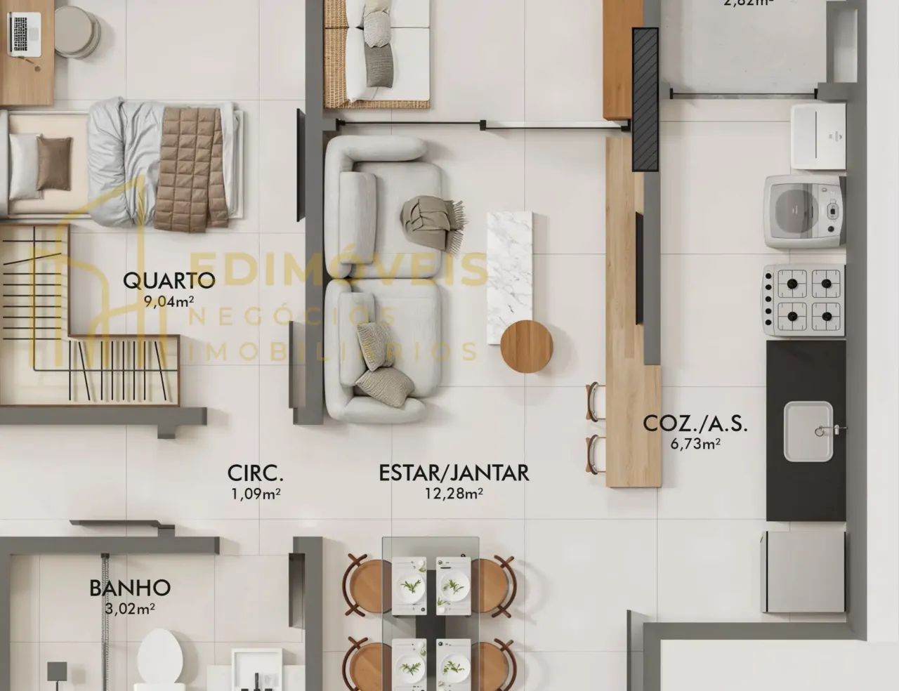 Seu futuro começa aqui: apartamento de 2 quartos no De Fátima, Serra, esperando por você! - Foto 2
