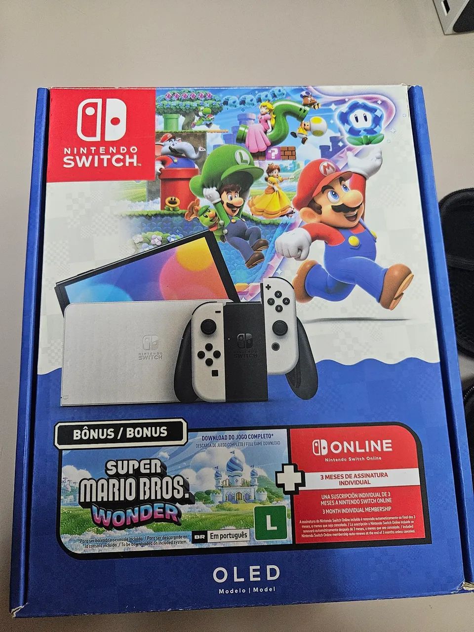 Nintendo Switch OLED + SDCard 256g