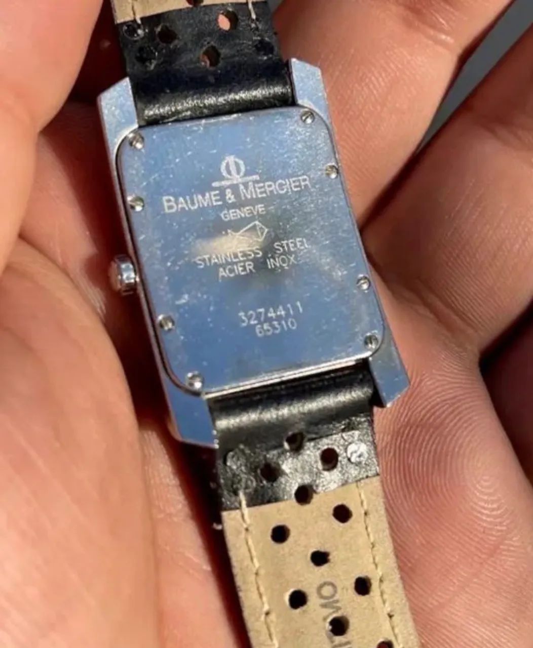 Relógio Suiço Baume & Mercier Hampton Ref 65310 - Foto 3