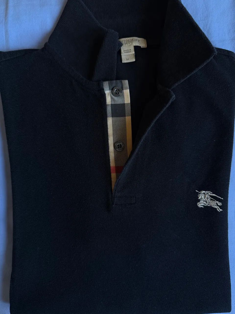 Camisa Polo Burberry - Preto M