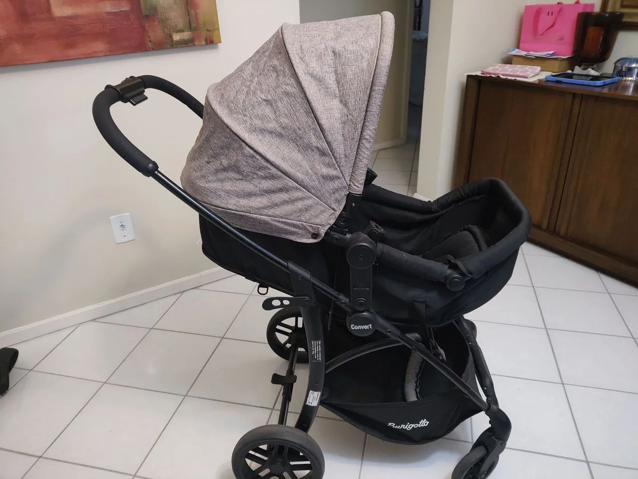 Carrinho de bebê conjunto  - Foto 2