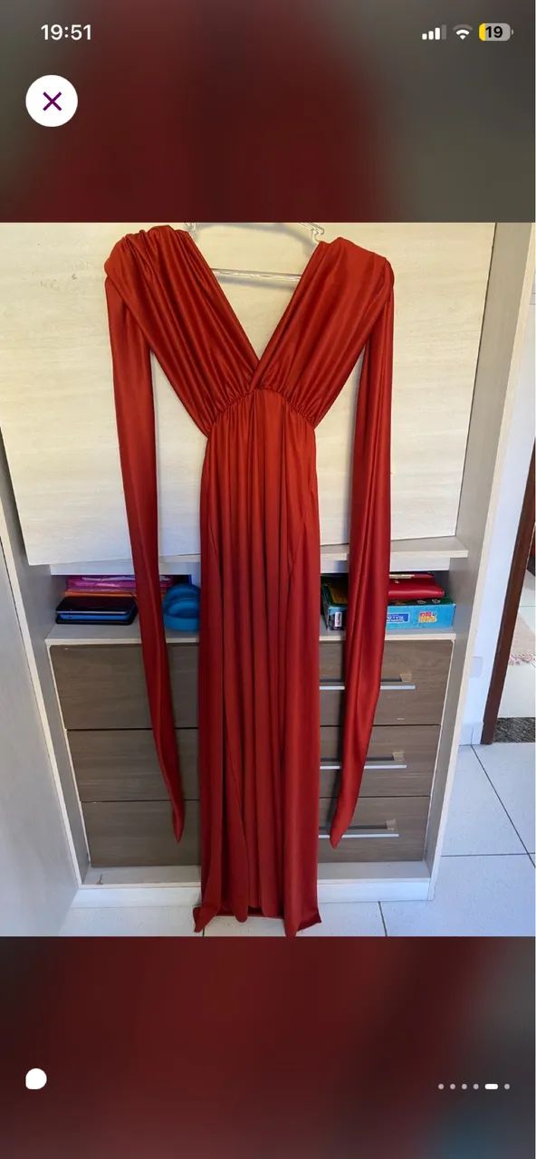 Vestido multiformas terracota - Foto 3